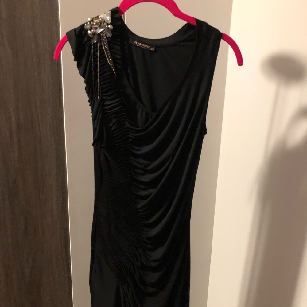 NWOT Scarabello Black Dress XS